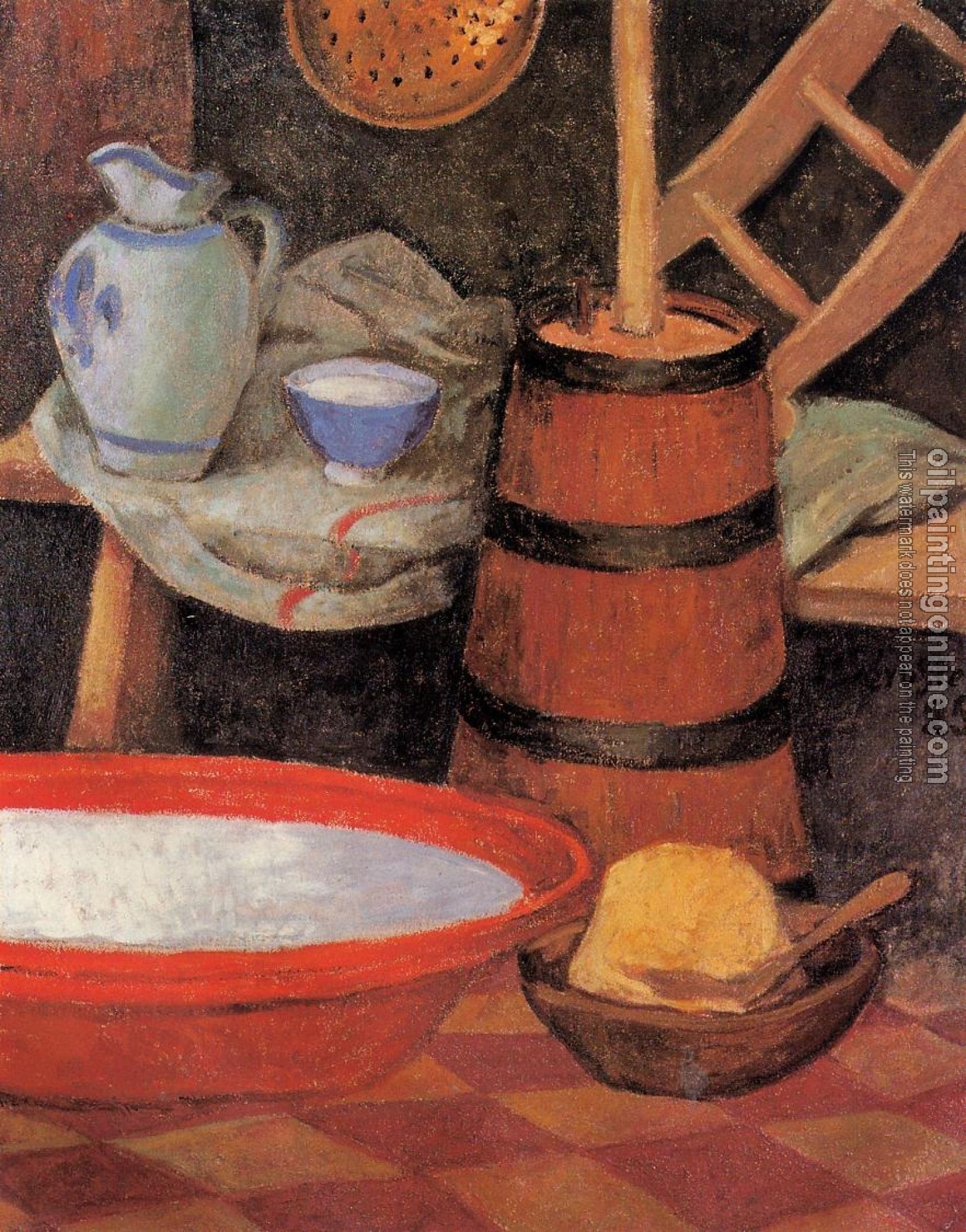 Serusier, Paul - Still Life with Churn